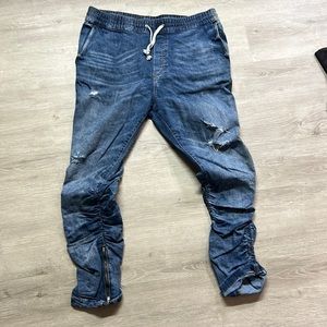 H&M men’s large/36 jean joggers